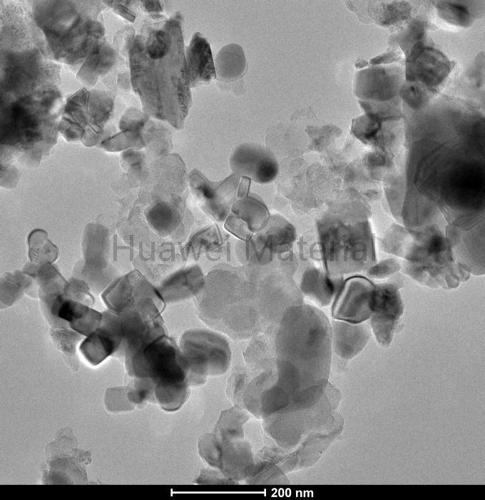 Nano-Zirconium Diboride(Nano-ZrB2) TEM